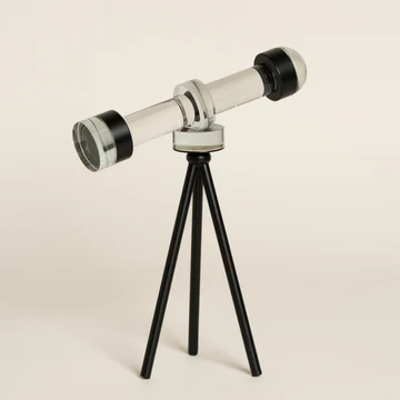 PIEZA DECORATIVA GLASS TELESCOPE