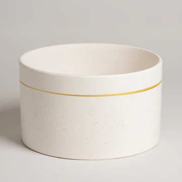 MACETA CERAMICA BLANCA 25cm
