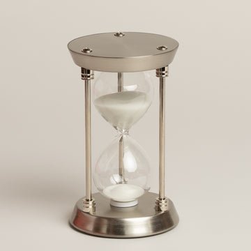 RELOJ DE ARENA METALICO 17cm