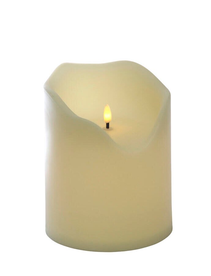 VELA 12,5x30 cm. COLOR CREMA