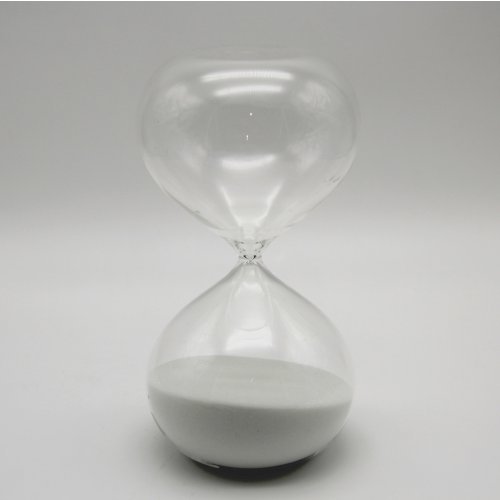 RELOJ DE ARENA BLANCO