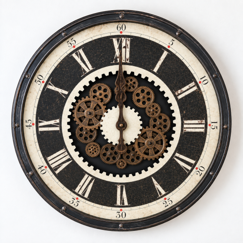 RELOJ CON ENGRANAJES 76cm