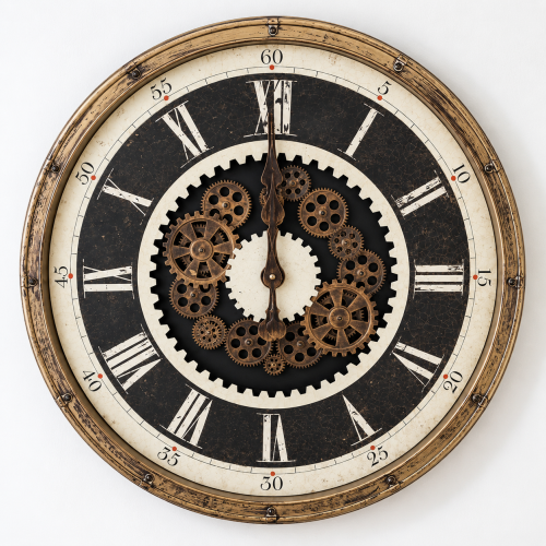 RELOJ CON ENGRANAJES 76cm