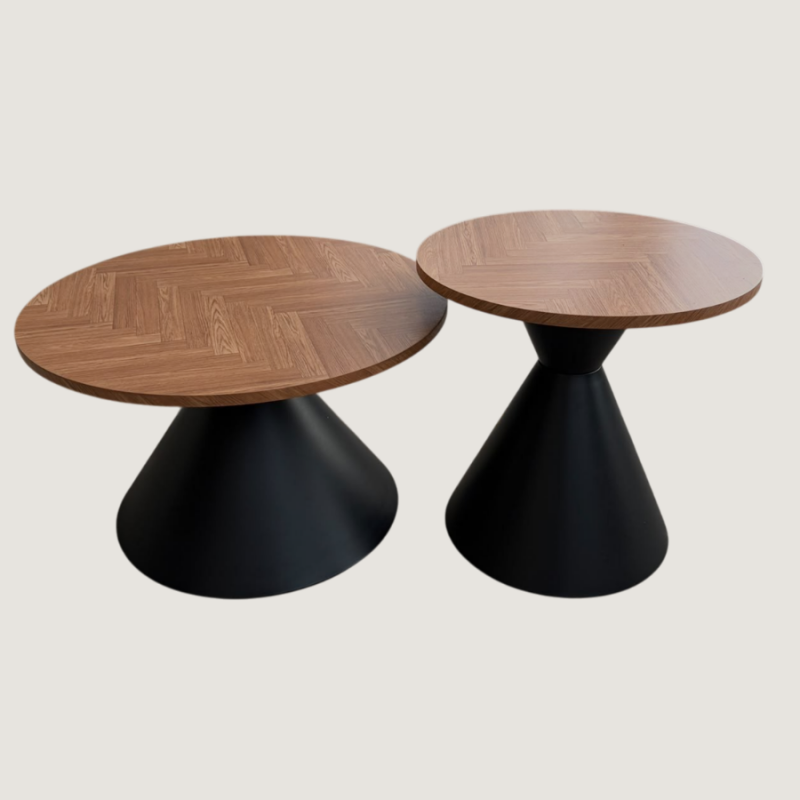 MESA DE HIERRO SET X2 PCS