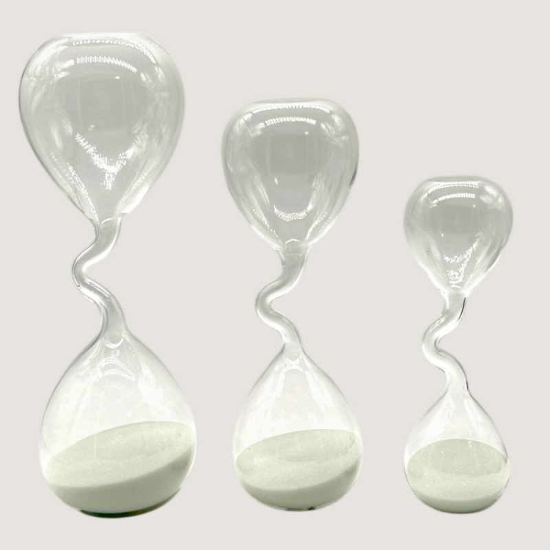 RELOJ ARENA CURVO -  20X7 cm
